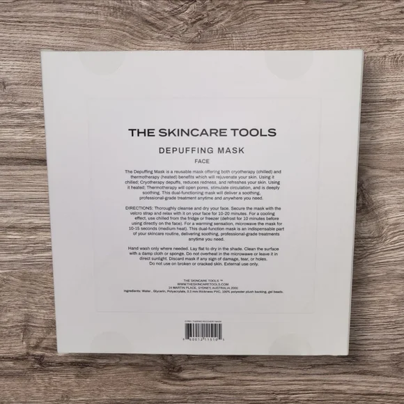 The SkinCare Tools Depuffing Face Mask, Reusable Cryo/Thermo Treatment, NIB - Picture 3 of 3